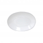 Preview: Jille ovale Servierplatte in weiß von Flamant - 30 cm