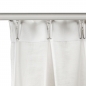 Preview: Dalsland Voile Linen Vorhang -  in Optical White - 140 x 290 cm von Himla