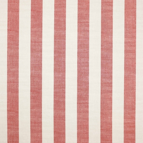 Almora Stripe - Baumwolle von Jane Churchill - Red
